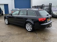 tweedehands Audi A4 Avant 2.0 TDI Advance, EURO 4, 6-BAK, AIRCO(CLIMA), CRUISE CONTROL, LEDER INTERIEUR, PARKEERSENSOREN, NAVIGATIE-RADIO-CD-MP3, 4X ELEK-RAMEN, CENT-VERGRENDELING, LM-VELGEN, TREKHAAK, YOUNGTIMER