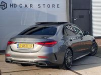 tweedehands Mercedes C300 AMG Line Pano/Night/Sfeer Dealer onderhouden