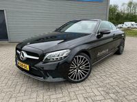 tweedehands Mercedes C300 C-KLASSE Cabriolet258 PK Automaat Facelift Leer LED Keyles Start Aircap Airscarf Achteruitrijcamera 19 inch Lichtmetalen velgen