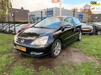 Occasion Honda Civic LS 90 PK (66 kW) 2005 Zwart Hatchback