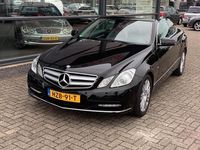Occasion Mercedes E300 Avantgarde 252 PK (185 kW) 2012 Zwart Cabriolet
