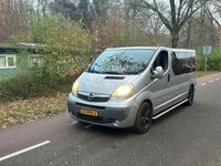 tweedehands Opel Vivaro 2.0 CDTI L2H1 DC AIRCO 6BAK DUBBEL CABINE ZILVER 2008