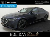 Occasion Mercedes E300 AMG line 313 PK (230 kW) 2025 Blauw Sedan
