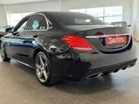 tweedehands Mercedes C180 AMG-LINE, NAVIGATIE, LEER, CRUISE, ECC AIRCO