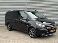 tweedehands Mercedes Vito 116 CDI Lang DC Aut/ Leder/ Navi/ PDC/ Euro 6/