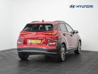 tweedehands Hyundai Kona EV Premium 64 kWh Head-Up Display Navigatie Camera Leder Adapt. Cruise Control Stuur- + Stoelverwarming Rijklaarprijs!