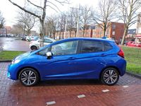 Occasion Honda Jazz Elegance 102 PK (75 kW) 2016 Blauw Hatchback