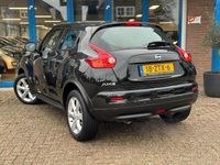 tweedehands Nissan Juke 1.6 Acenta 2012 Zwart AUT CLIMA LM 17 APK NAP!