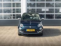 Occasion Fiat 500C Comfort 69 PK (50 kW) 2021 Blauw, metallic lak Cabriolet
