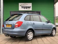 Occasion Skoda Fabia Ambiente 86 PK (63 kW) 2009 Blauw Stationwagen