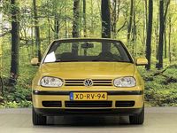 Occasion VW Golf Cabriolet Trendline 75 PK (55 kW) 1998 Geel Cabriolet