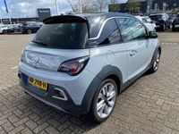 tweedehands Opel Adam 1.0 Turbo Rocks Favourite | Schuif-/Kanteldak | Navigatie by App | Stuur/Stoelverwarming | Climate Control | Parkeersensoren | 1