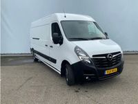 tweedehands Opel Movano 150 pk Maxi L3 H2 Automaat Airco Cruise Camera Opstap 3 Zits Side bar Navi Euro 6