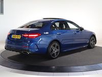 Occasion Mercedes C300 AMG line 204 PK (150 kW) 2025 Blauw Sedan