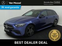 Occasion Mercedes C300 AMG line 204 PK (150 kW) 2024 Blauw Stationwagen