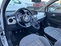 tweedehands Fiat 500C 1.2 Lounge, Cabriolet, Cruise control, DAB ,half leder/stof, Navigatie