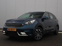 tweedehands Kia Niro - 1.6 GDi Hybrid ExecutiveLine Trekhaak Half Leder Navigatie Camera Clima Cruise Carplay Android PDC Lane Assist 16 inch LMV