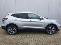 tweedehands Nissan Qashqai 1.3 DIG-T Tekna Automaat Navigatie, Panoramadak, 18"Lm, 360 Camera, Trekhaak, Half Leder, LED, Stoelverwarming