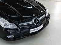 tweedehands Mercedes SL350 rood leer, automaat, hard top, Youngtimer