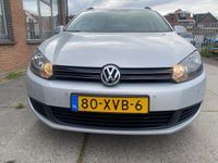 tweedehands VW Golf VI Variant 2.0 TDI DSG Automaat APK 04-2024 Navi Rijklaar.