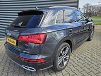 tweedehands Audi Q5 55 TFSI e quattro S Line Plug In Hybrid 367pk PHEV | Luchtvering | Virtual | 360 Camera | Adaptive Cruise | Bang & Olufsen | Lederen Sportstoelen Memory & Ventilatie | Apple Carplay | Keyless |