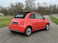 tweedehands Fiat 500C 1.2 Lounge Clima, Cruise, PDC, Corallo!