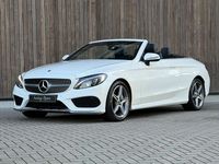 Occasion Mercedes C180 AMG line 157 PK (115 kW) 2017 Wit Cabriolet