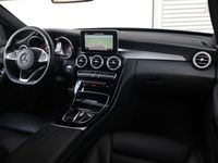 tweedehands Mercedes C200 4MATIC AMG line | Panoramadak | Trekhaak | Multispaak | LED | Burmester | Navigatie | Camera | Automaat
