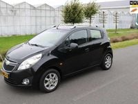 Occasion Chevrolet Spark LS 68 PK (50 kW) 2010 Zwart, metallic lak Hatchback
