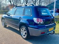 Occasion Mitsubishi Outlander 136 PK (100 kW) 2003 Blauw, metallic lak SUV