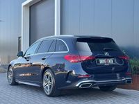 Occasion Mercedes C180 AMG line 170 PK (125 kW) 2022 Blauw Stationwagen