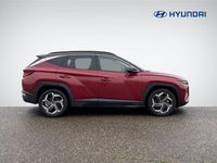 tweedehands Hyundai Tucson 1.6 T-GDI HEV Premium | Trekhaak | Navigatie | Vol-Leder | Apple Carplay/Android Auto | Dodehoek | Geheugenstoel | Stuur- + Stoelverwarming | 360° Camera | Rijklaarprijs!