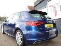 tweedehands Audi A3 Sportback 1.2 TFSI 110pk S-line Navi Adaptive Cruise 1/2 leder