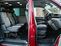 tweedehands VW Caravelle T6.1 2.0 TDI 204 PK DSG L2H1 A-KLEP FULL OPTIONS DUB/CAB ACC | LED | Leder | Side Assist | Privacy glass |