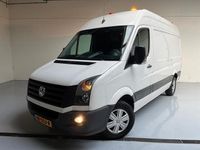 tweedehands VW Crafter SERVICEWAGEN 35 2.0 TDI euro6 L2H2 V230 OMVORMER SORTIMO KASTEN 3ZITS STANDKACHEL TREKHAAK 3500KG RIJKLAARPRIJS