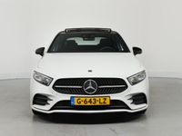 tweedehands Mercedes A200 Business Solution AMG | 1e Eigenaar! | Dealer Onderhouden! | Open Dak | Sportstoelen | LED | Wide Screen | Camera | Stoelverwarming | Navi | Clima Epe!