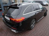 Occasion Mercedes C300e AMG line 2022 Zwart Stationwagen