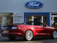 tweedehands Ford Mustang GT Convertible 5.0 AUTOMAAT | UNIEK: NL-AUTO! | DEALER OH! | FULL OPTION | LEDER | CUSTOM PACK | PDC | STOEL VERWARMING + KOELING | PRACHTIGE STAAT!!