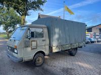 tweedehands VW LT 35D Pick-up / Open laadbak met huif 6 cilinder diesel ex Belgische Leger