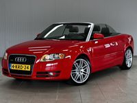 tweedehands Audi A4 Cabriolet 2.0 TFSI Pro Line /CABRIO! /Elek. kap! o-Premium/ /Bi-Xenon! /18"LMV /Trekhaak /LEDER! /Climat /Cruise /Elek. pakket /Radio-CD /Armsteun /Isofix /Mistlampen /PDC.