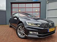 tweedehands VW Passat Variant 1.5 TSI Highline Business R 12MND BOVAG GAR. | NAVI | LEDER | 2x R-line | TREKHAAK | PDC V+A | STOELVERW. | DAB+