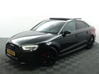 tweedehands Audi A3 Limousine 30 TFSI S Line Black Optic Aut- Panodak, Sport Leder, Dynamic Select, Sfeerverlichting, Navi