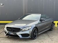 Occasion Mercedes C200 AMG 184 PK (135 kW) 2017 Grijs Cabriolet