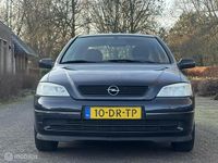 Occasion Opel Astra Club 101 PK (74 kW) 1999 Zwart Sedan