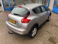 tweedehands Nissan Juke 1.6 Acenta 117pk 2e eig Automaat Clima Cruise Trekhaak 1250kg