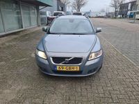 tweedehands Volvo V50 2.0D Momentum CLIMA LEER NAVIGATIE TITANIUM 2008