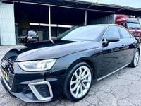 Occasion Audi A4 S-Line 2021 Zwart Sedan