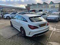 tweedehands Mercedes CLA180 Shooting Brake Business Solution AMG face lift/pan