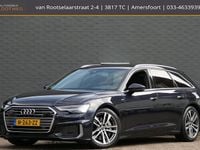 Occasion Audi A6 S-Line 299 PK (219 kW) 2022 Blauw Stationwagen