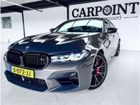 tweedehands BMW M5 Competition 2022 625PK Laser Head Up Carbondak Softclose Fabriek Garantie Crème interieur